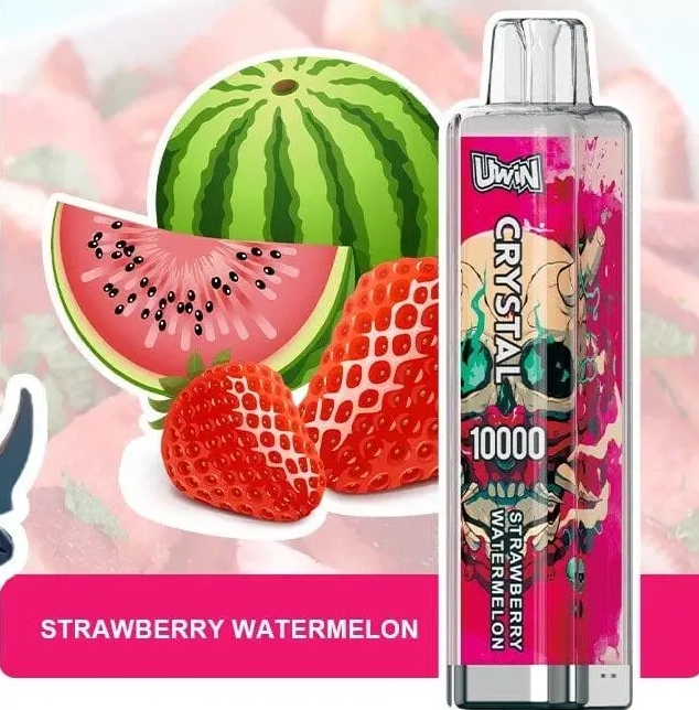 Uwin Crystal 10000 Puffs Vape - ягода диня: Експлозия от вкус в българския вейпинг пазар през 2025 г.